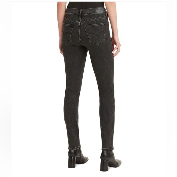 NEW Levi’s Jeans 311 Shaping Skinny Black Mid Rise Tummy Slimming Stretch 33 $70 - Picture 3 of 6